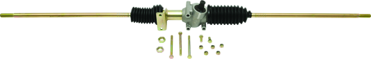 QuadBoss steering rack assembly for Polaris RZR XP 1000 2015-2018, showing the metal rack and mounting components.