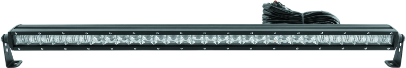 QuadBoss 31.5-inch single row LED light bar with combo beam, rugged off-road lighting for trucks and SUVs.
