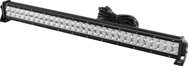 QuadBoss 32-inch double row LED light bar with combo flood and spot beams, designed for off-road vehicles and trucks.