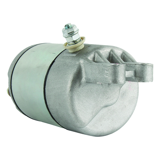 QuadBoss PowerSport starter for Honda TRX400FW and TRX450 models, durable motorcycle starter replacement part.