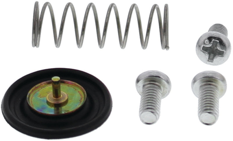 QuadBoss air cut-off valve kit for Kawasaki KVF650 Brute Force 4x4, includes valve components and installation hardware.