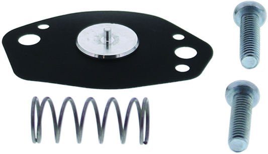 QuadBoss air cut-off valve kit for Suzuki LT-Z400 and VL800 Intruder, shown with components and installation parts.