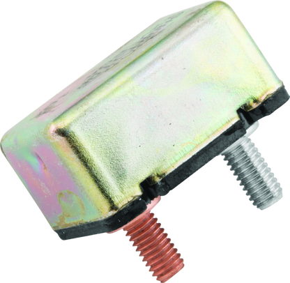 QuadBoss circuit breaker part 403192 for Polaris Sportsman and Hawkeye models, shown in close-up with wiring connections.