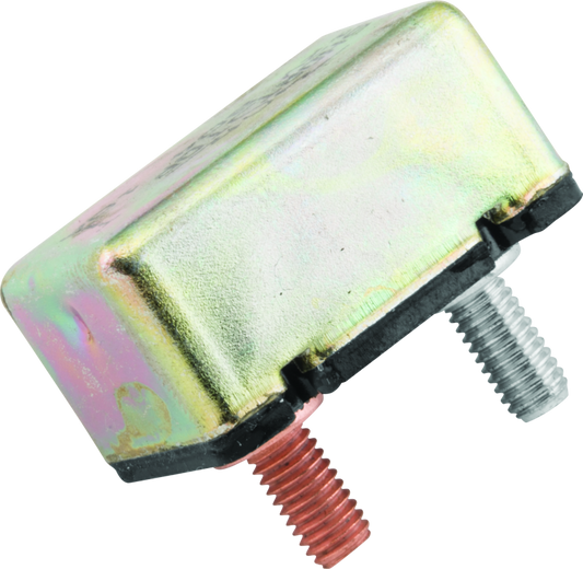 QuadBoss circuit breaker part 403192 for Polaris Sportsman and Hawkeye models, shown in close-up with wiring connections.
