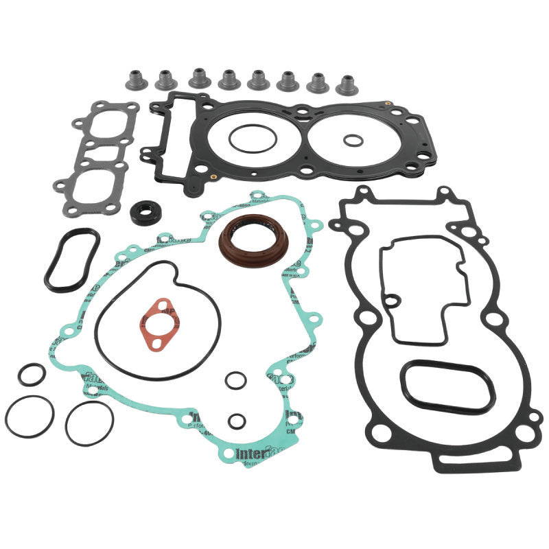 QuadBoss complete gasket set with oil seals for 2018-2020 Polaris RZR XP Turbo S, includes various gaskets and seals.
