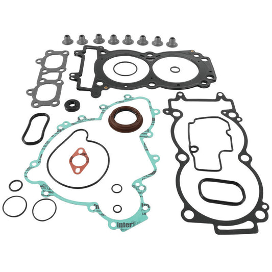 QuadBoss complete gasket set with oil seals for 2018-2020 Polaris RZR XP Turbo S, includes various gaskets and seals.