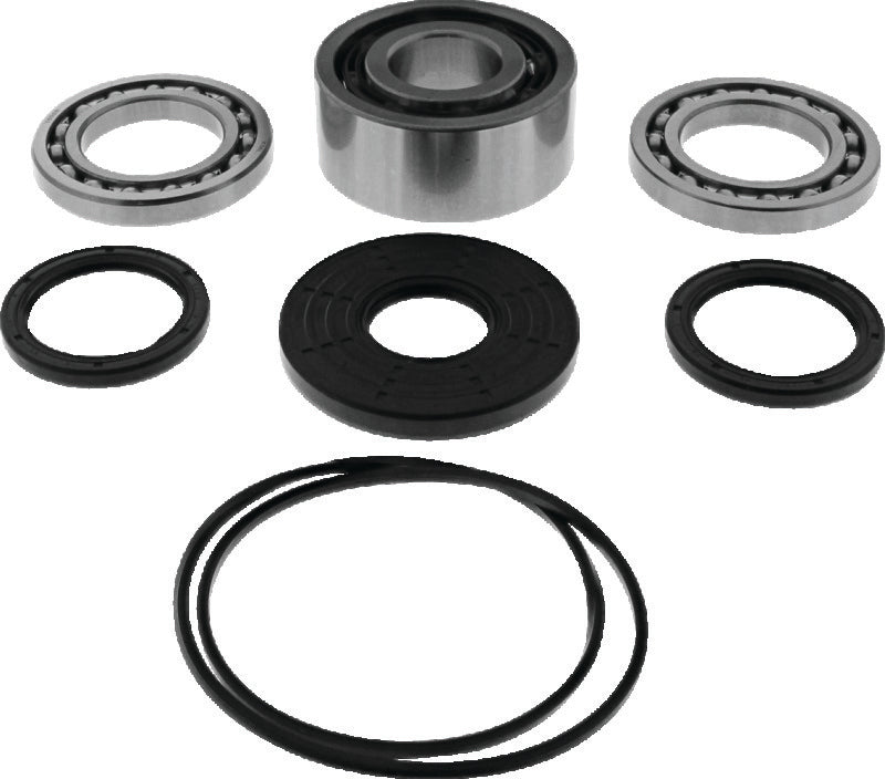 QuadBoss differential bearing and seal kit for Polaris General 1000 EPS (2018-2019) shown in image, includes bearings and seals for repair.
