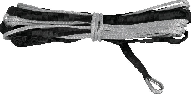 QuadBoss Dyneema rope, 50 ft x 1/4 inch, heavy-duty power sports rope for towing and securing applications.