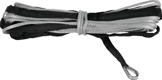 QuadBoss Dyneema rope, 50 ft x 1/4 inch, heavy-duty power sports rope for towing and securing applications.