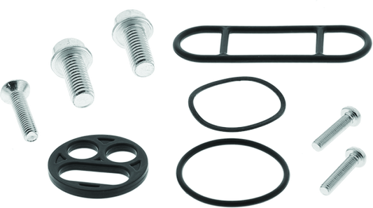 QuadBoss fuel tap rebuild kit for Yamaha YFM660F Grizzly 4x4, includes replacement components for 2002-2008 model.