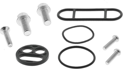 QuadBoss fuel tap rebuild kit for Yamaha YFM660F Grizzly 4x4 (2002-2008), includes replacement parts for fuel system maintenance.