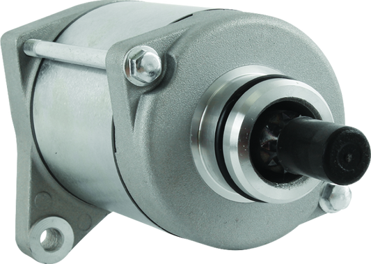QuadBoss Honda TRX250/TM FourTrax Recon motor starter part 495347, close-up view of the replacement starter component