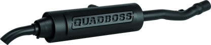 QuadBoss slip-on muffler for Honda TRX350D FourTrax Foreman 4x4 86-89, part number 157164, shown on the exhaust system.