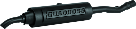 QuadBoss slip-on muffler for Honda TRX350D FourTrax Foreman 4x4 86-89, part number 157164, shown on the exhaust system.
