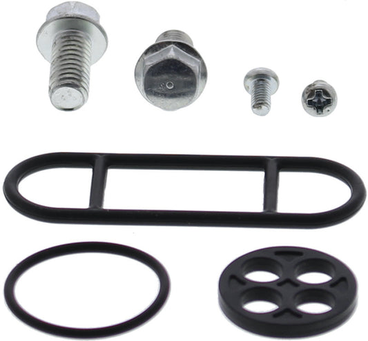 QuadBoss Kawasaki KEF300 Lakota fuel tap rebuild kit for 1989-1998 models, includes replacement parts for fuel system repair