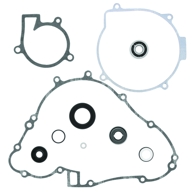 QuadBoss Kawasaki KVF400 Prairie 2x4 water pump rebuild kit, includes gaskets and parts, for models 1997-2002.