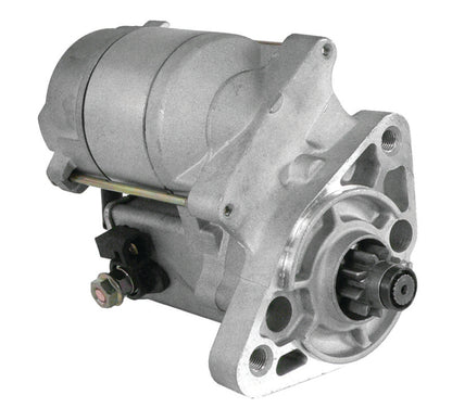 QuadBoss motor starter for Kawasaki KAF950 Mule 2510 and 4010 diesel models, vehicle engine component in close-up view