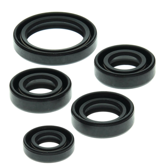 QuadBoss oil seal set for Kawasaki KLF220 Bayou 1988-1997, includes engine and transmission rebuild seals.