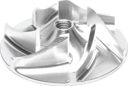 QuadBoss billet water pump impeller for Can-Am Commander 1000, DPS, XT models, shown in detailed view.