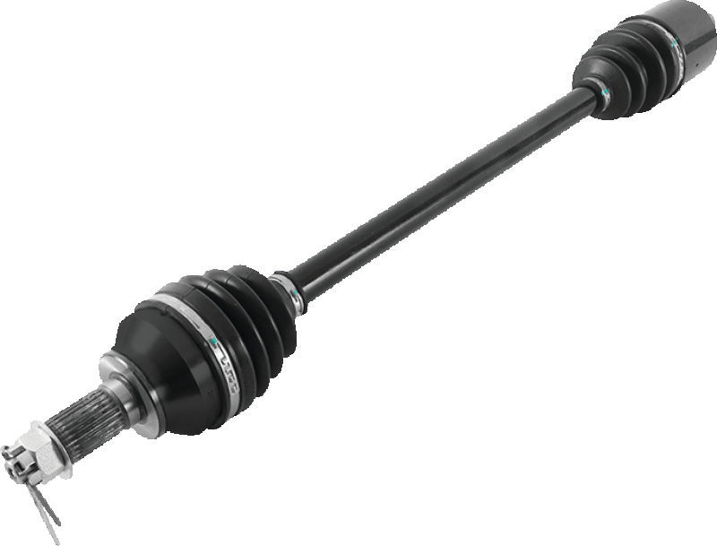QuadBoss Rear Left Rugged Axle for Polaris RZR XP 1000 2016-2019, showing the durable metal construction and mounting points.