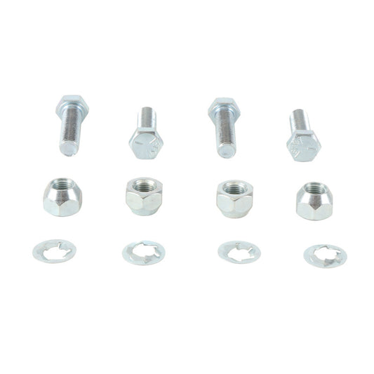 QuadBoss Polaris 300 rear wheel stud and nut kit for 2001-2009 Polaris Trail Boss and Magnum 325/330 models.