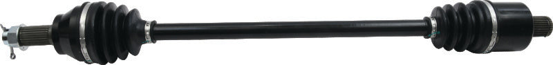 QuadBoss Polaris General XP 1000 front left rugged axle part #609582, durable metal component for off-road utility vehicle.