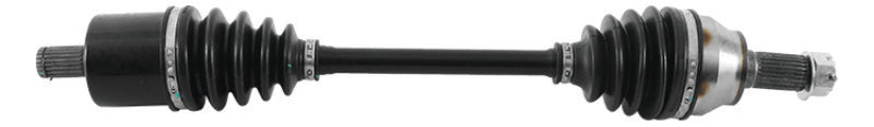 QuadBoss Polaris Scrambler 850 front left rugged axle part 609562, durable replacement component for all-terrain vehicle.