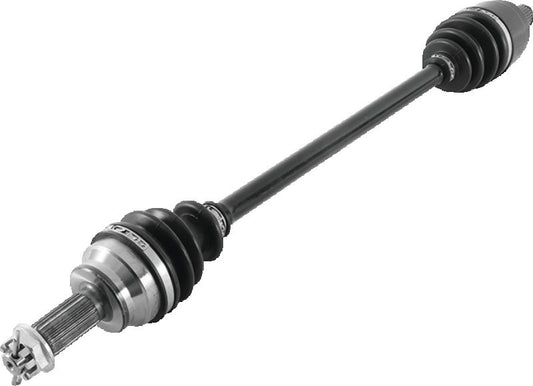 QuadBoss rear left side rugged axle for Honda SXS700 Pioneer 700, durable metal component for off-road ATV 2014-2020