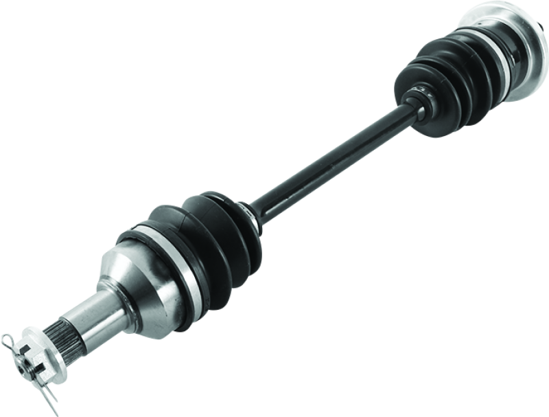 QuadBoss replacement rear right rugged axle for Polaris Ranger 700 (2007-2014) off-road utility vehicle.