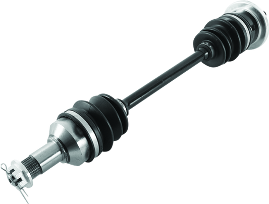QuadBoss replacement rear right rugged axle for Polaris Ranger 700 (2007-2014) off-road utility vehicle.
