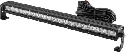 QuadBoss 21.5-inch single-row LED light bar for off-road vehicles, powerful illumination for powersports and outdoor adventures.