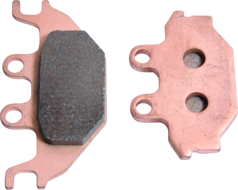 QuadBoss Sintered Brake Pad for Arctic Cat 250 and Kawasaki Mule PRO-FX, front left part showing the brake pad.