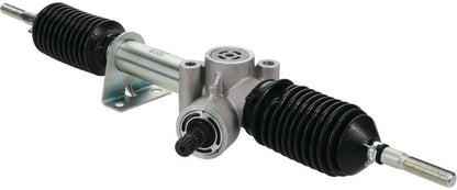 QuadBoss steering rack assembly for Can-Am Maverick 1000R Turbo, showing the durable metal construction and mounting points.