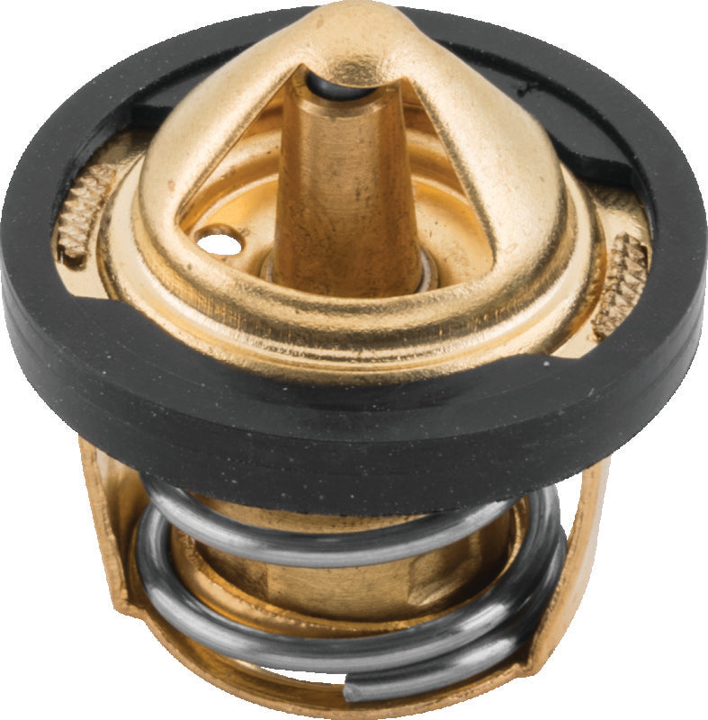 QuadBoss thermostat for Polaris ATP 500 (2004), part #403168, showing the black plastic component designed for engine cooling.