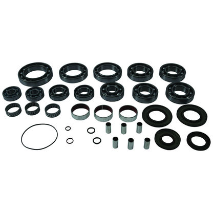 QuadBoss transaxle bearing kit for Polaris Ranger 1000 EPS, part #401291, includes replacement bearings for drivetrain repair.