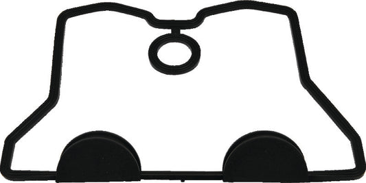 QuadBoss valve cover gasket for Polaris Outlaw 500 and Predator 500, part #570113, shown on a clean engine component.