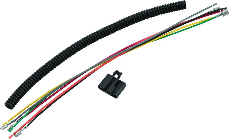 QuadBoss wiring pigtail for Polaris Trail Boss and Sportsman models, part 403217, with connectors and wiring visible.