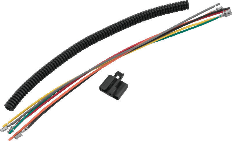 QuadBoss wiring pigtail for Polaris Trail Boss and Sportsman models, part 403217, with connectors and wiring visible.