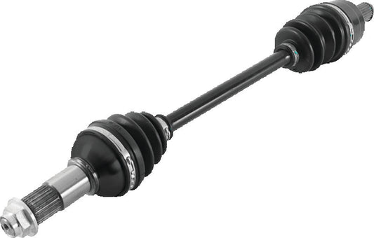QuadBoss Yamaha YFM700 Grizzly 2014-2015 rear left rugged axle, OE replacement for Yamaha ATV with durable metal construction.