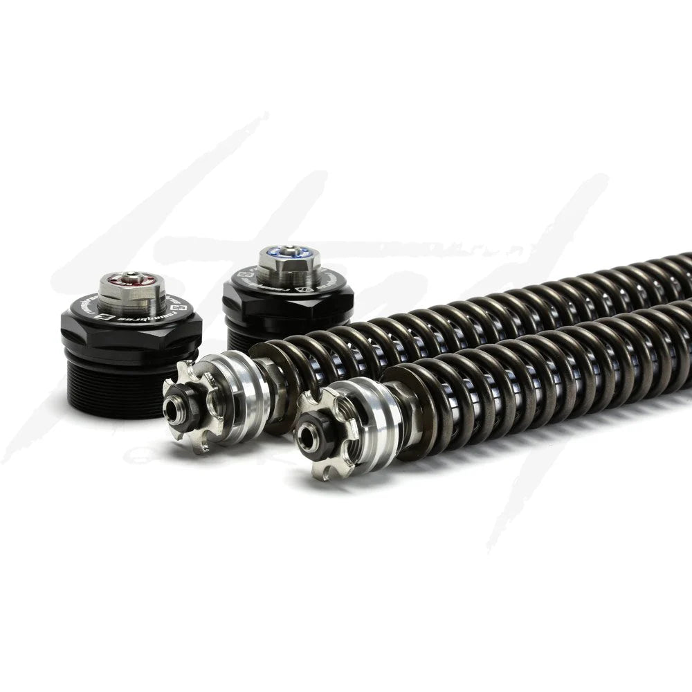 RacingBros Adjustable Front Fork Kit Kawasaki Z125 Pro - Howling Moto