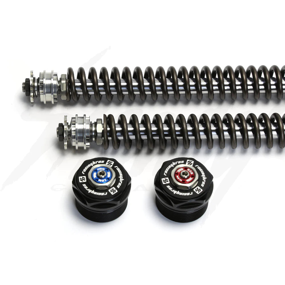RacingBros Adjustable Front Fork Kit Kawasaki Z125 Pro - Howling Moto