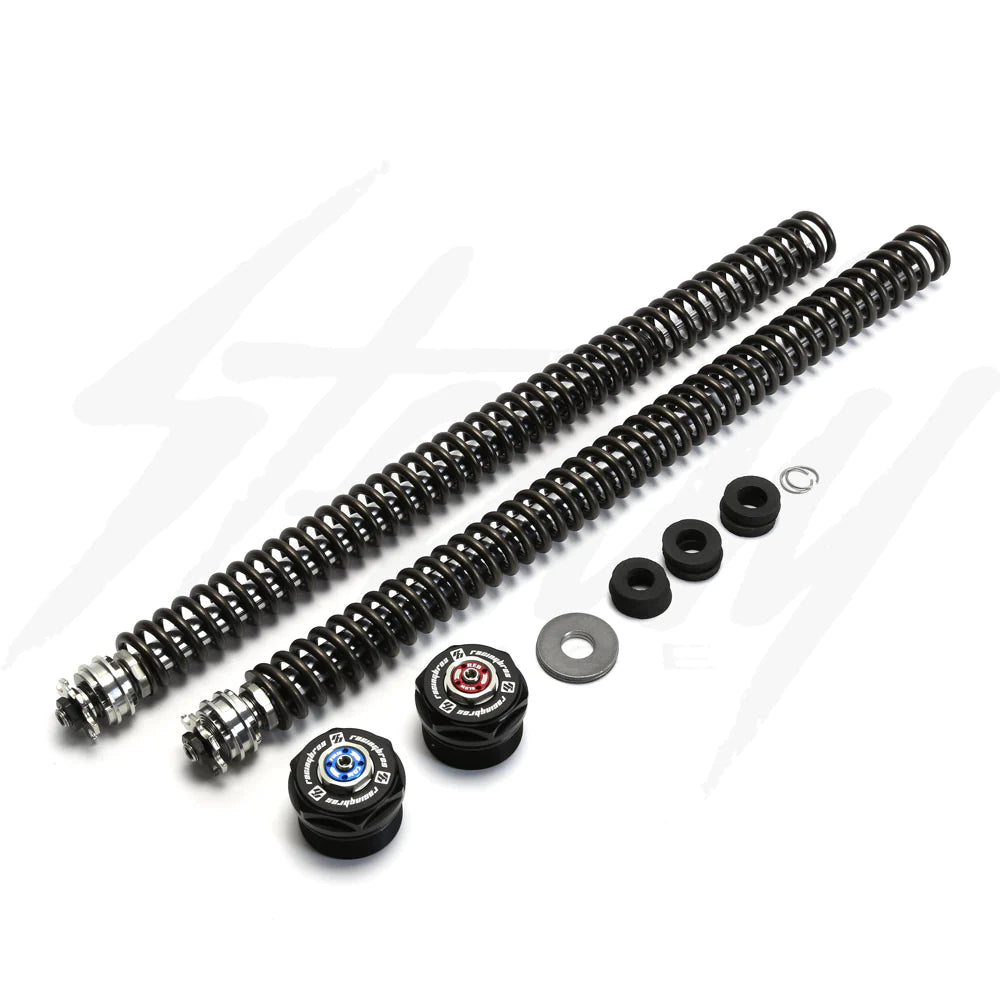 RacingBros Adjustable Front Fork Kit Kawasaki Z125 Pro - Howling Moto