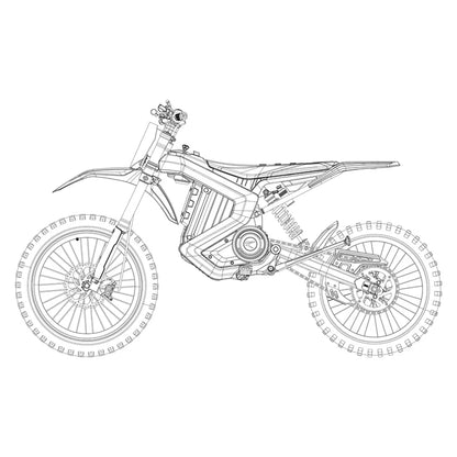 Rawrr Mantis X 72 Volt - Howling Moto