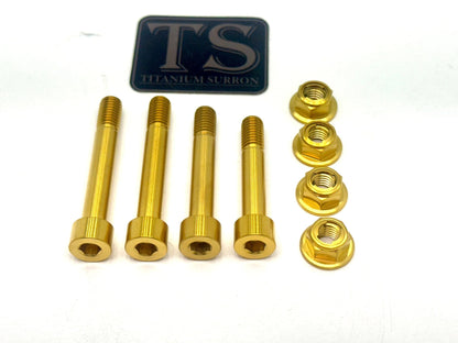 Titanium Rear Suspension/ Linkage Bolt Kit for Surron LBX & Segway X260 - Howling Moto
