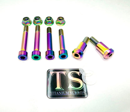 Titanium Rear Suspension/ Linkage Bolt Kit for Surron LBX & Segway X260 - Howling Moto