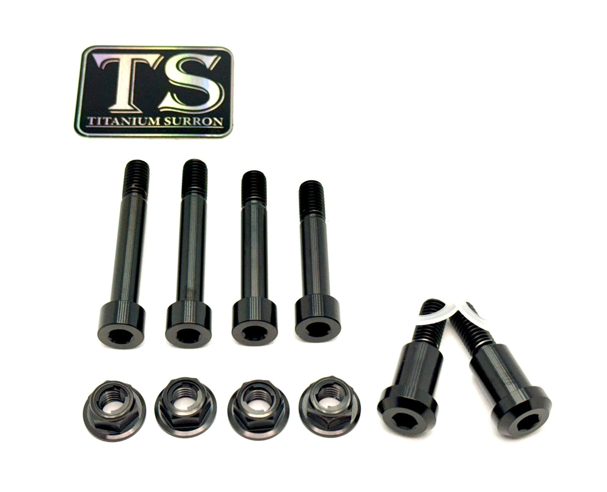 Titanium Rear Suspension/ Linkage Bolt Kit for Surron LBX & Segway X260 - Howling Moto