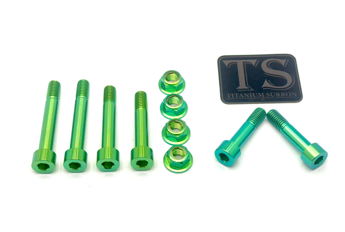 Titanium Rear Suspension/ Linkage Bolt Kit for Surron LBX & Segway X260 - Howling Moto