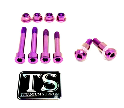 Titanium Rear Suspension/ Linkage Bolt Kit for Surron LBX & Segway X260 - Howling Moto