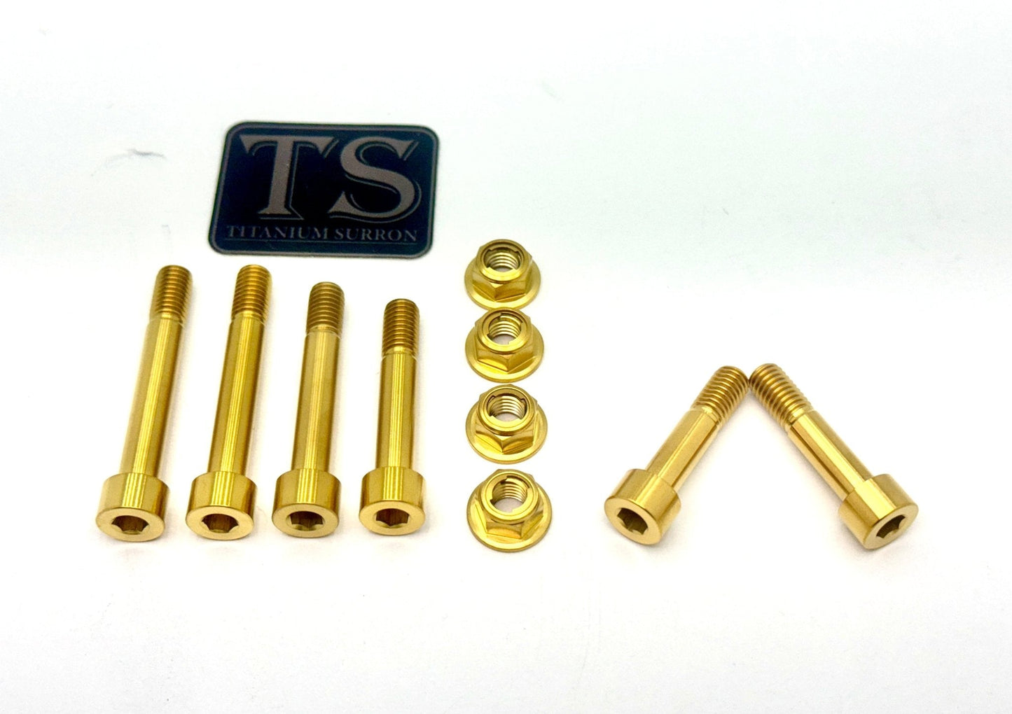 Titanium Rear Suspension/ Linkage Bolt Kit for Surron LBX & Segway X260 - Howling Moto