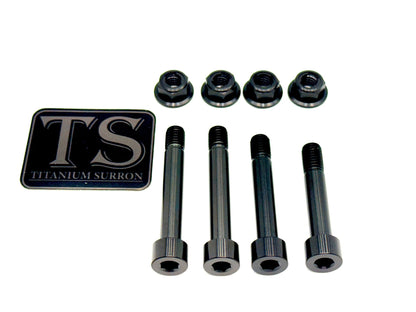 Titanium Rear Suspension/ Linkage Bolt Kit for Surron LBX & Segway X260 - Howling Moto
